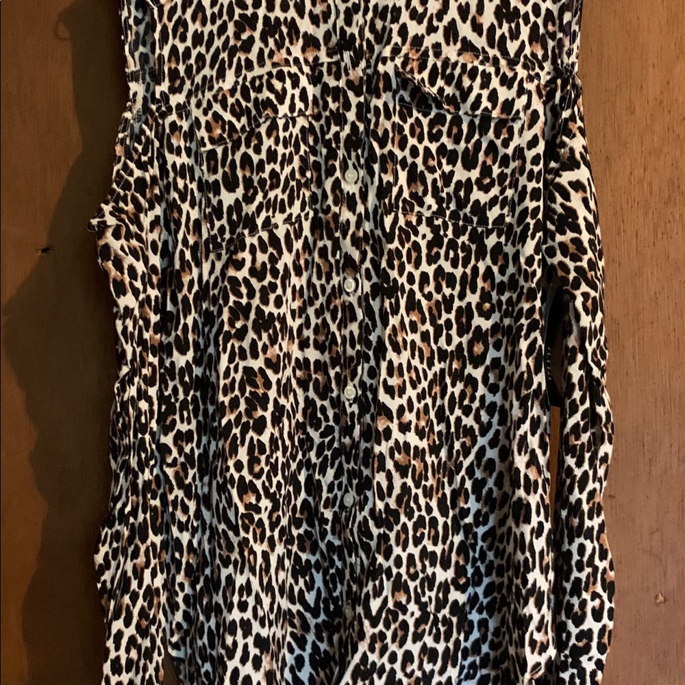 Leopard blouse